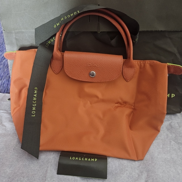 Longchamp Handbags - Longchamp Original Small Le Pliage Top Handle Handbag